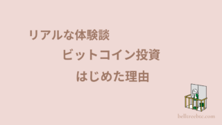 投資初心者のリアル！私がビットコイン投資を始めた理由